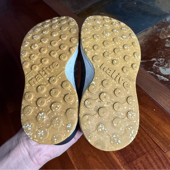 Black Perforated Water Shoes with Gum Outsole - Picture 9 of 12